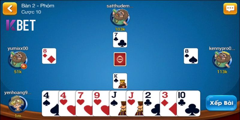 Sơ lược chung game bài Phỏm online đổi thưởng tại Kbet